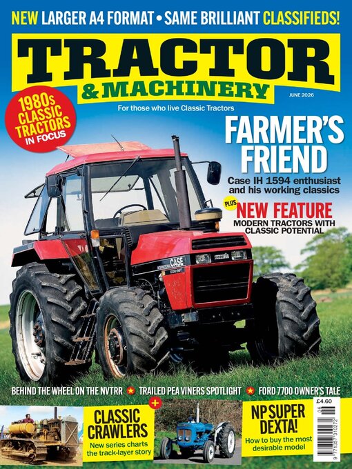 Cover image for Tractor & Machinery
